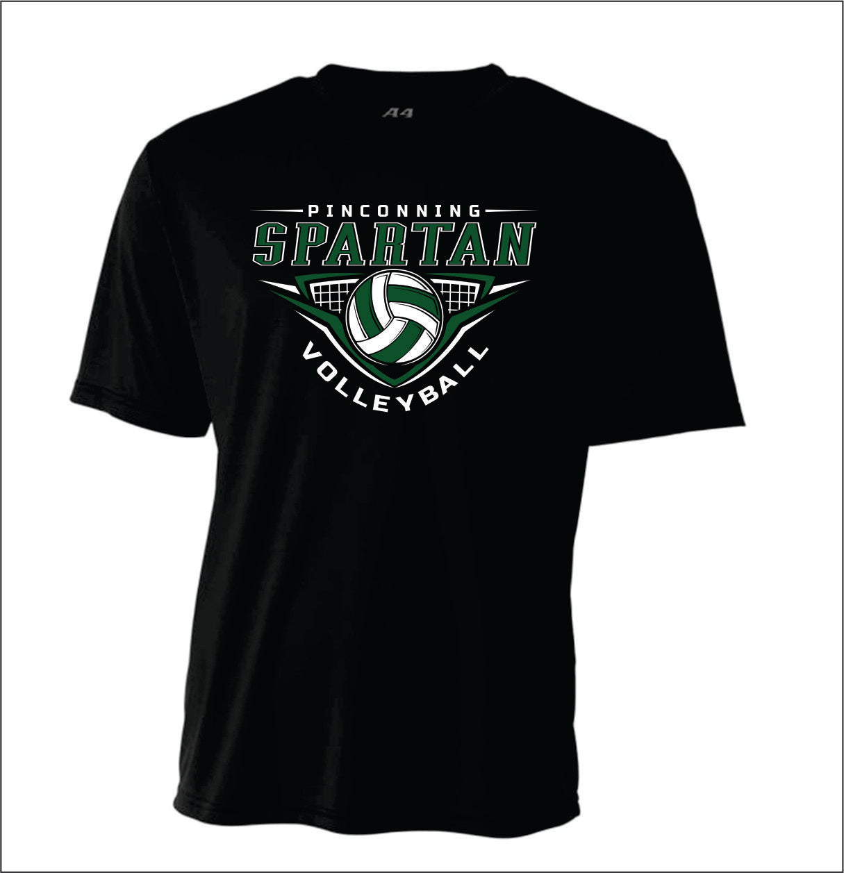 Spartan Volleyball A4 Tees