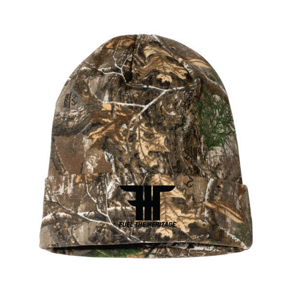 12" Licensed Camo Cuffed Beanie