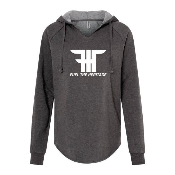 Women’s Lightweight California Wave Wash Hooded Sweatshirt