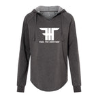 Women’s Lightweight California Wave Wash Hooded Sweatshirt