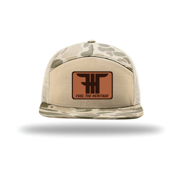 Richardson Printed 7-Panel Trucker