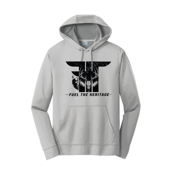 Port & Co Performance Fleece Pullover Sweatshirt Full Front
