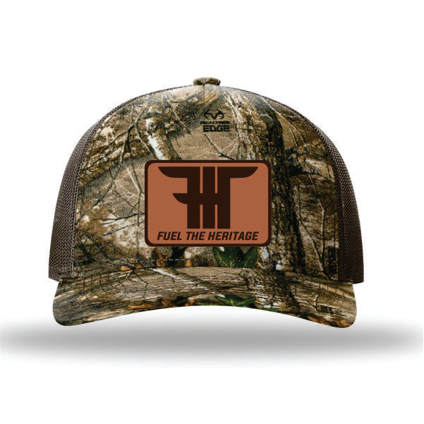 Richardson Printed Five-Panel Trucker