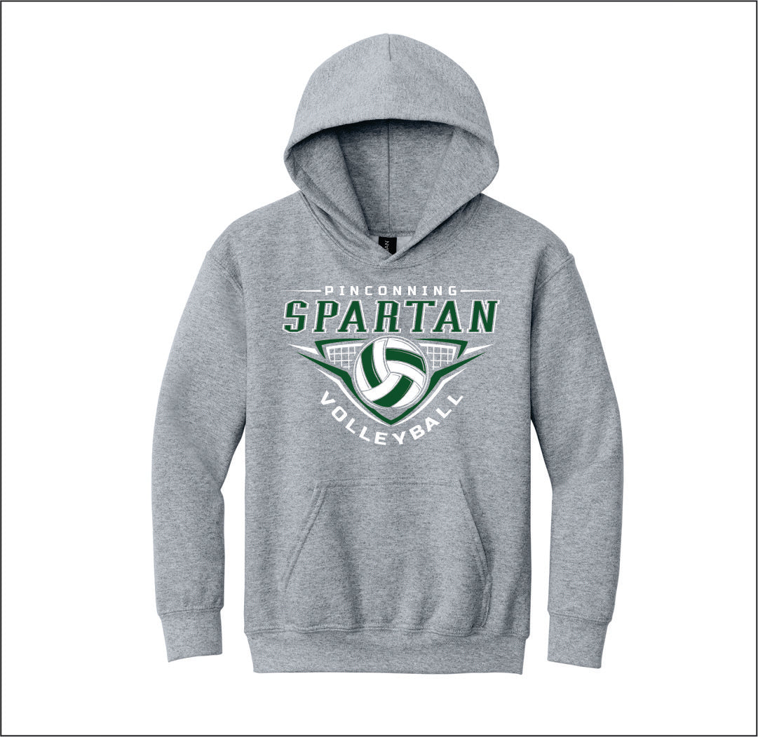 Spartan Volleyball Youth Gildan Hoodie