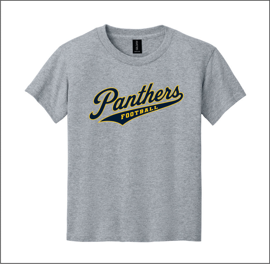 Panther Football Youth Gildan Tee
